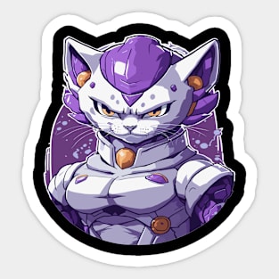 Cat Freeza Sticker